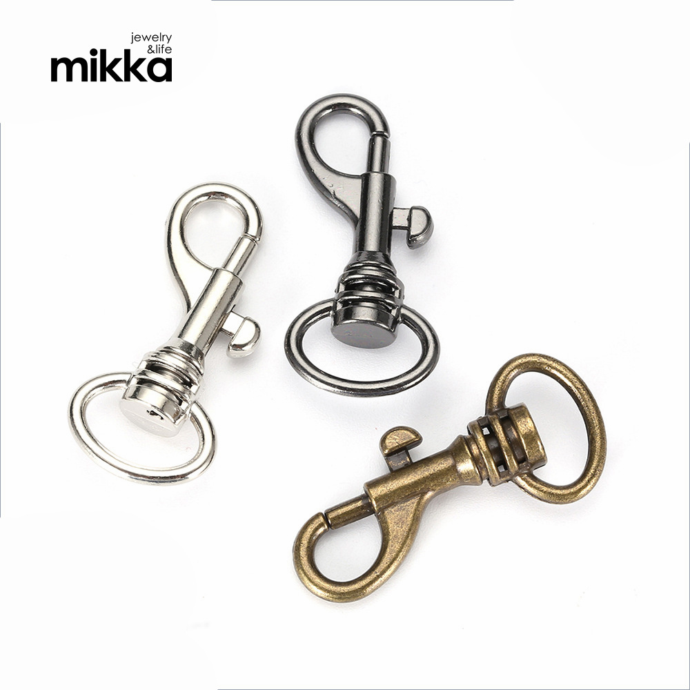 Nickle Free keychains & Carabiners Lobster Claw Clasp Metal Purse OEM Customized Zinc Snap Hook