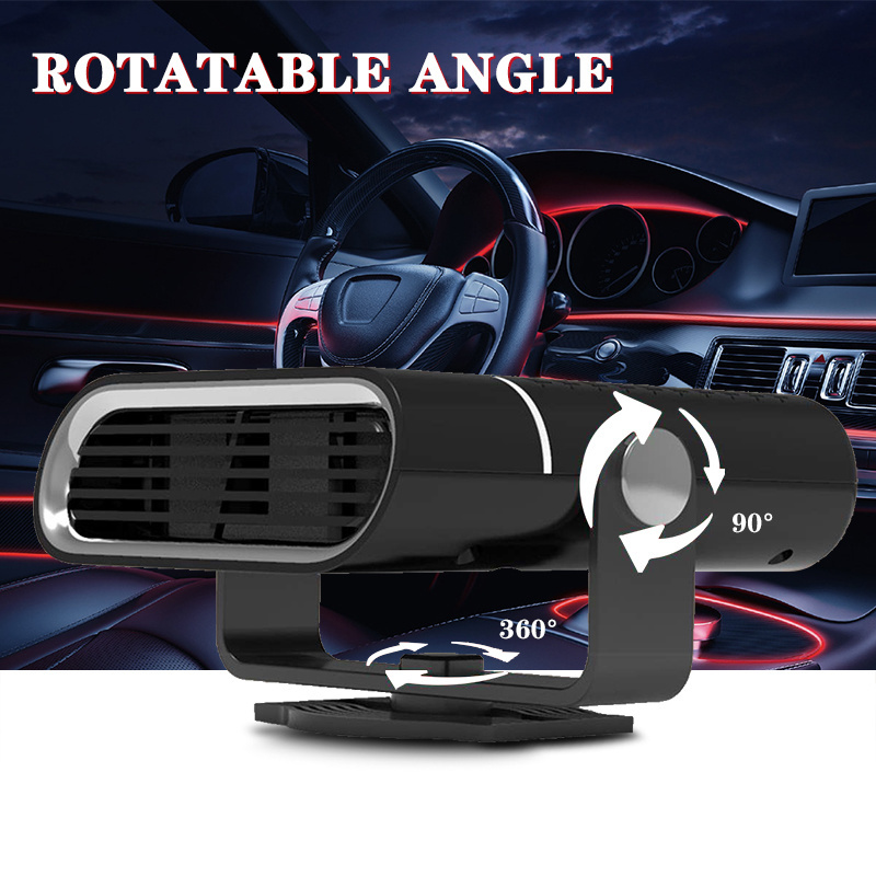 PTC Mini Car Heater Fan windshield car heater portable fan heater For Cars