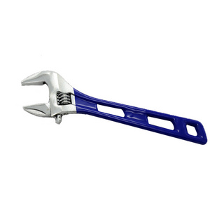 6" 8" 10" 12"Hardware Tool lightweight CRV long handle large opening multi-functional adjustable wrench