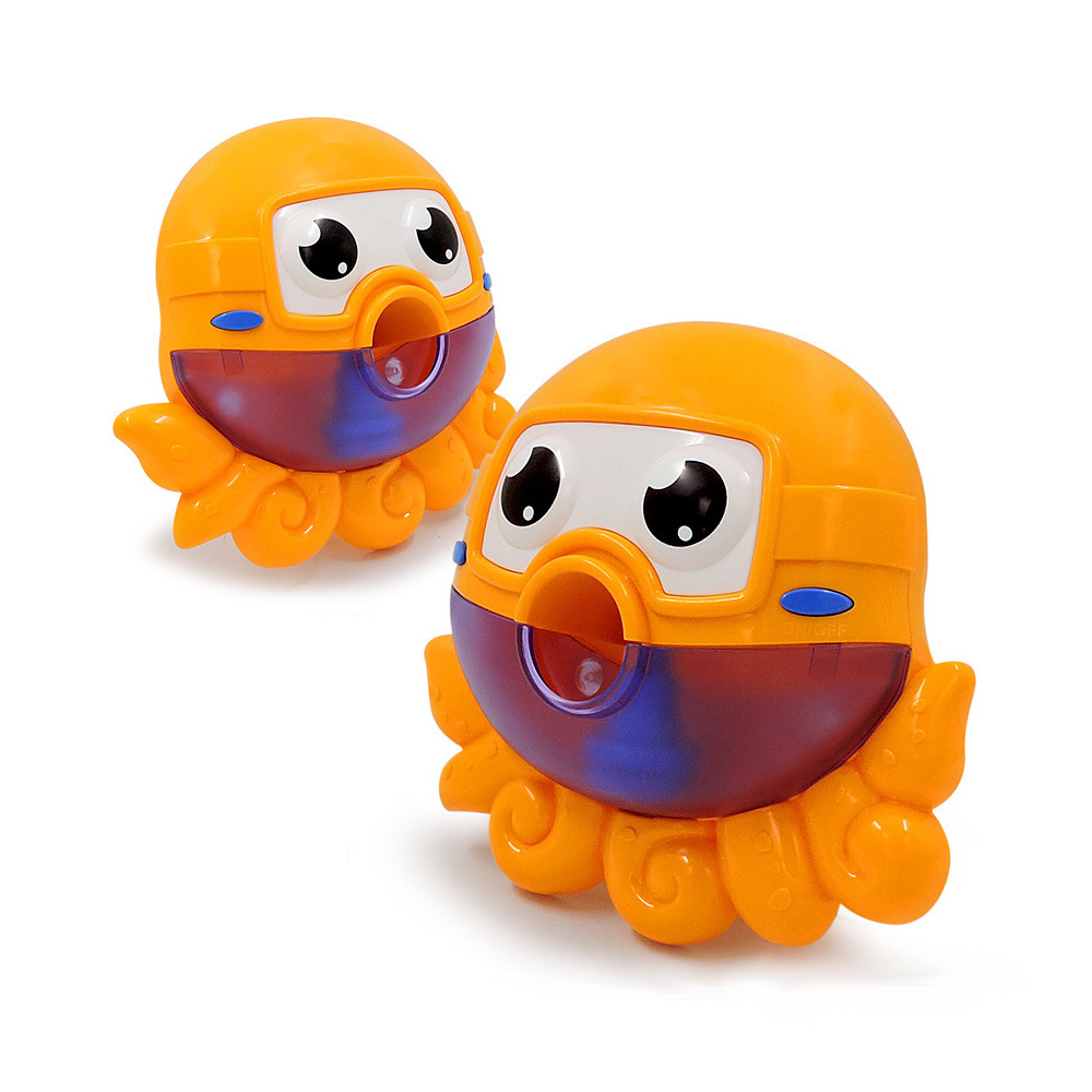 Baby bath bubble machine tub big octupus automatic bubble maker blower bathtub bath toys similar to bubble crab toy