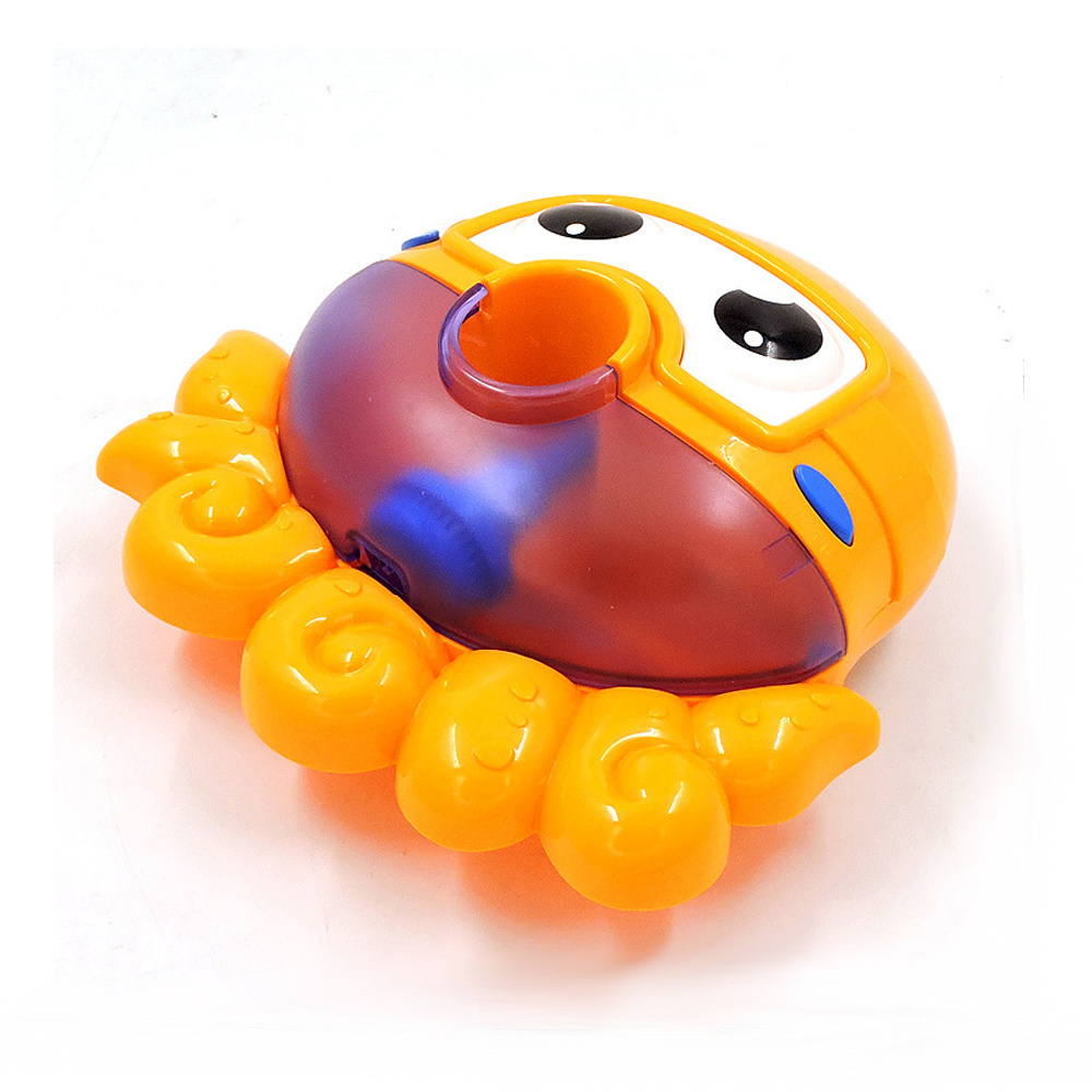 Baby bath bubble machine tub big octupus automatic bubble maker blower bathtub bath toys similar to bubble crab toy