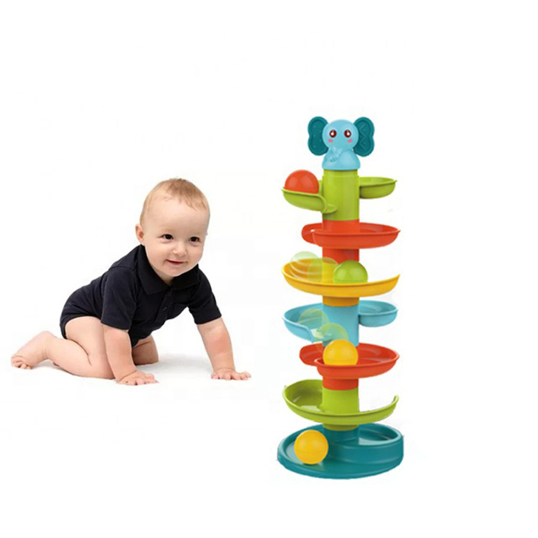 Kids educational drop and go ramp toys toddler baby activity ball drop toys