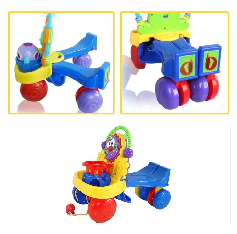 Electric Carros a Bateria Music Light Push Car Walker Toddler Children Ride on Push Kids Battery Operated Ride Drive Play Toy