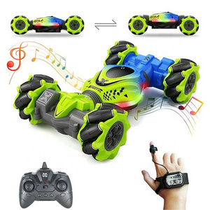 Juguetes De Auto A Control Remoto Offroad Craweler Drifting Stunt Car Gesture 4Wd Drift Stunt Rc Twist Car Toy With Watch