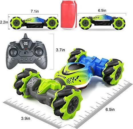 Juguetes De Auto A Control Remoto Offroad Craweler Drifting Stunt Car Gesture 4Wd Drift Stunt Rc Twist Car Toy With Watch