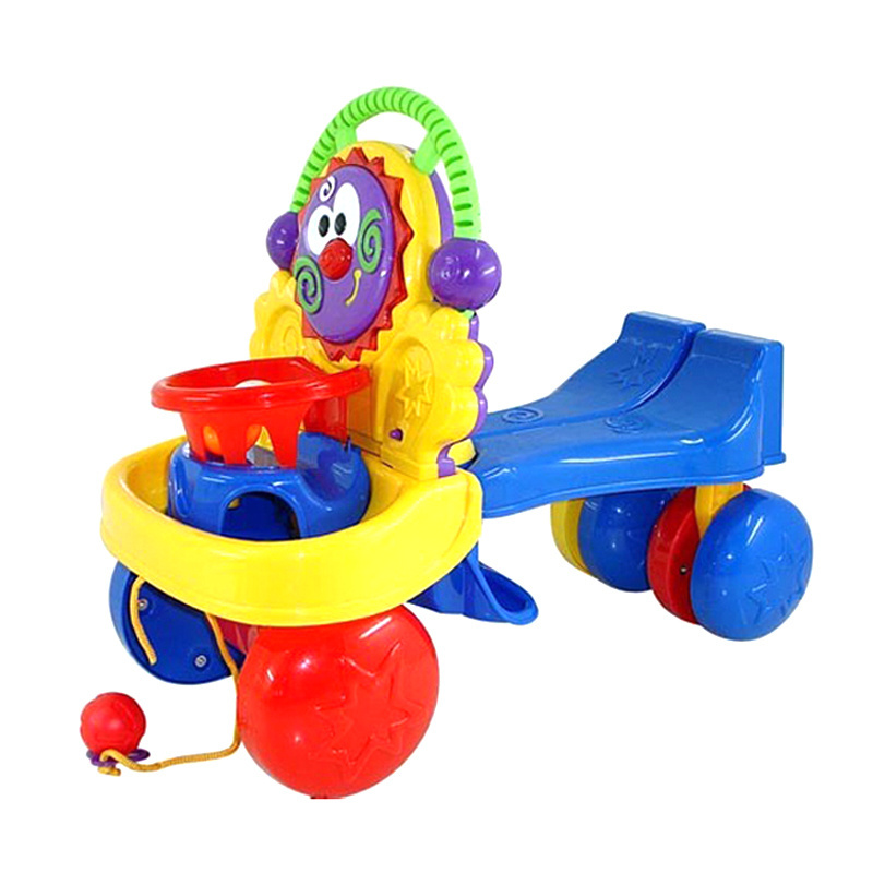 Electric Carros a Bateria Music Light Push Car Walker Toddler Children Ride on Push Kids Battery Operated Ride Drive Play Toy