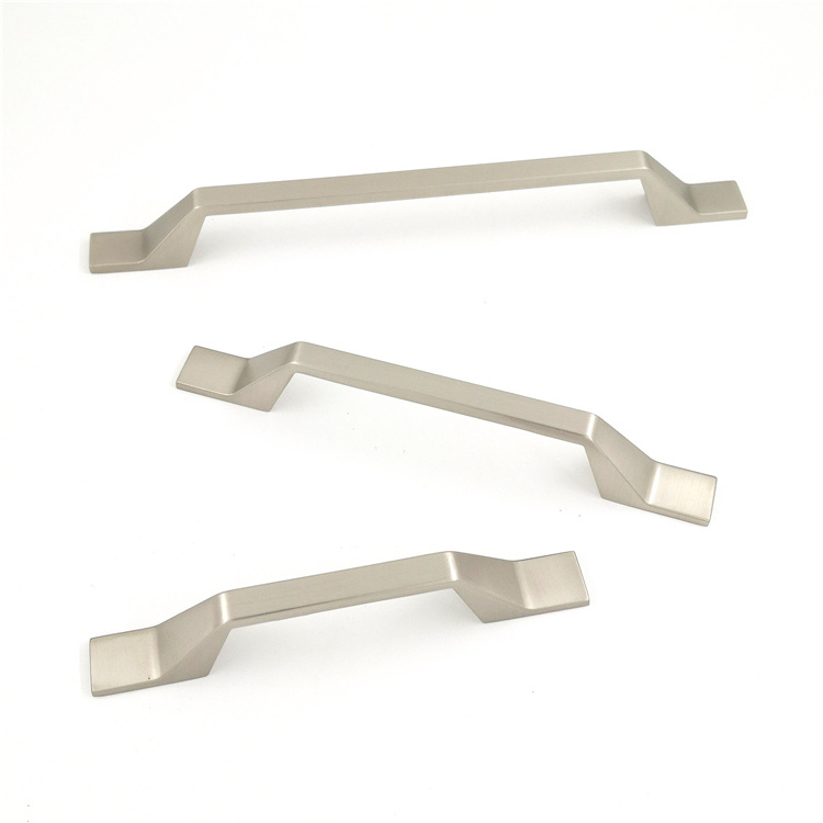 Classic Custom Manufacturer Cabinet Door Furniture Handles Fashion Modern Brushed Nickel Pull And Knob