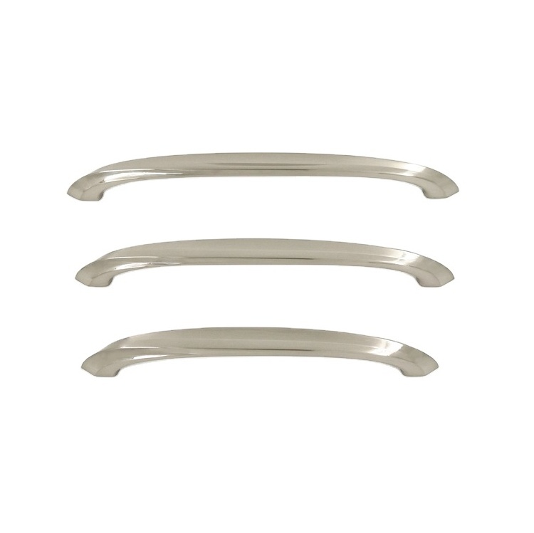 New Arrived Zinc Alloy Material Luxury Door Cabinet Handle Brushed Sand Nickel Finish Pull