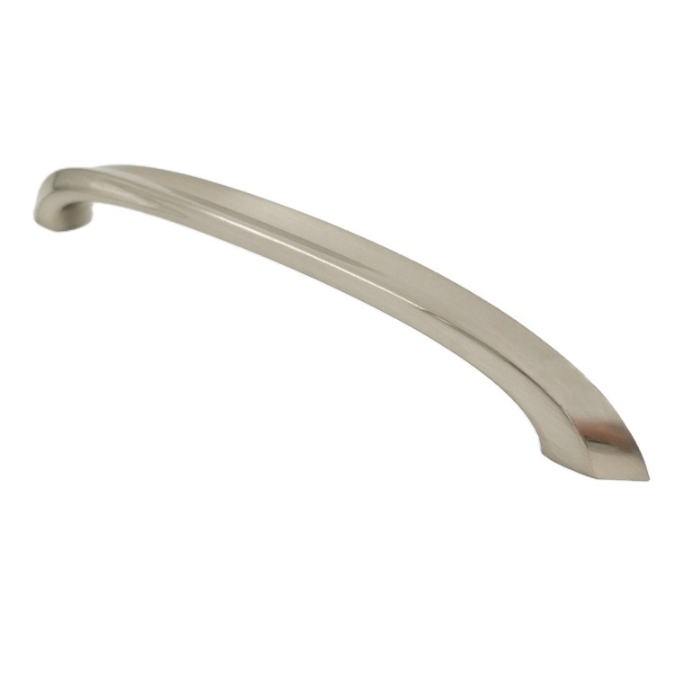 New Arrived Zinc Alloy Material Luxury Door Cabinet Handle Brushed Sand Nickel Finish Pull