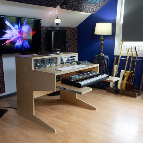 Musician Studio Workstation Desk Home Recording Studio Desk Furniture Music Recording Studio