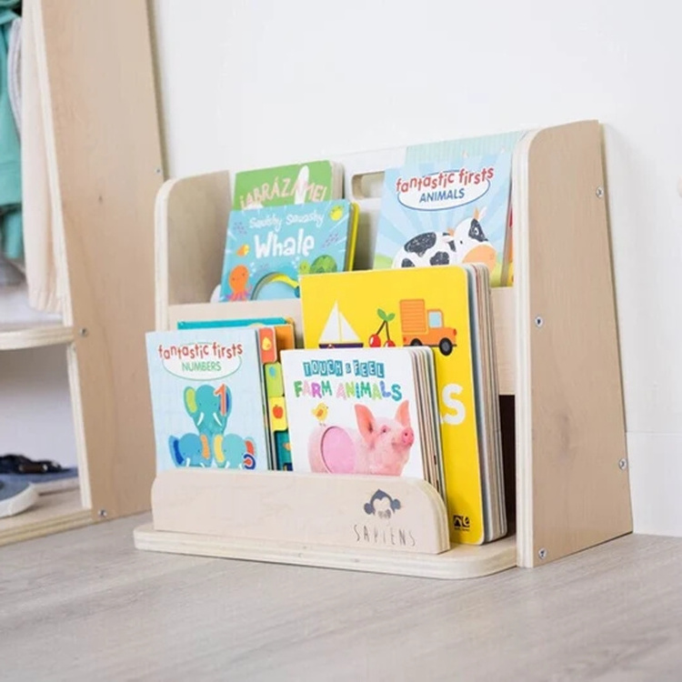 Child Modern Toy Storage Display Rack Easel And Writing Board Plastic Play Station Kid Bookshelf With Table Chair