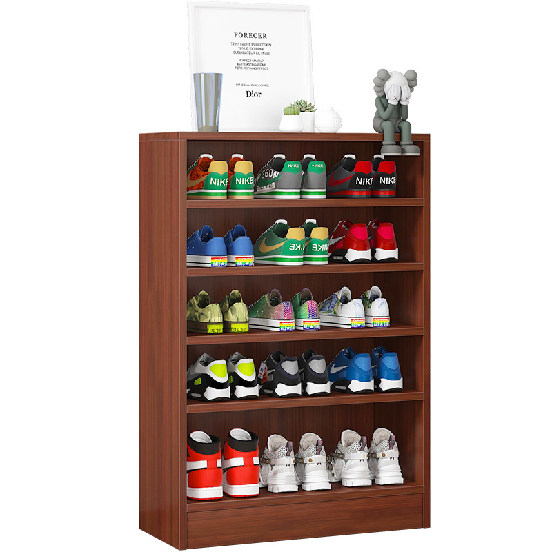 Wood Multi-layer Shoe Cabinet DIY Assembled Storage Shelf Hallway Space Saving Storage Organizer Holder Home Furniture Shoe Rack