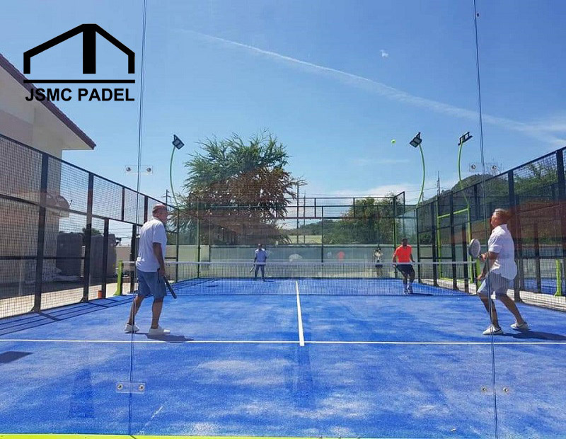 Mobile Padle Tennis Court of type MC-004