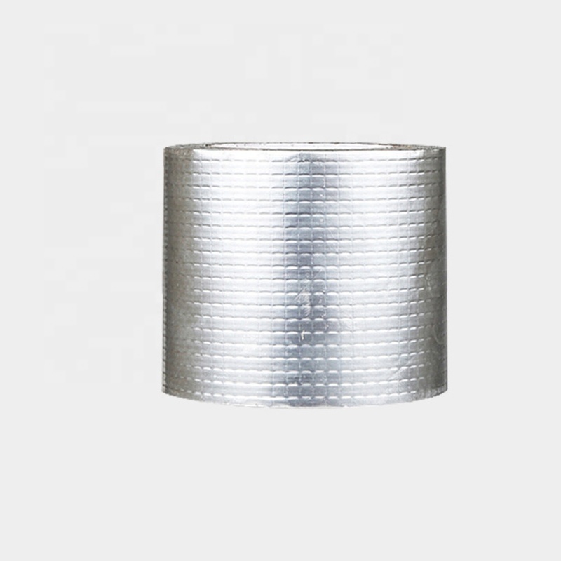 High Temperature Resistance Reinforced Waterproof Aluminum Foil Tape Aluminum Butyl Tape