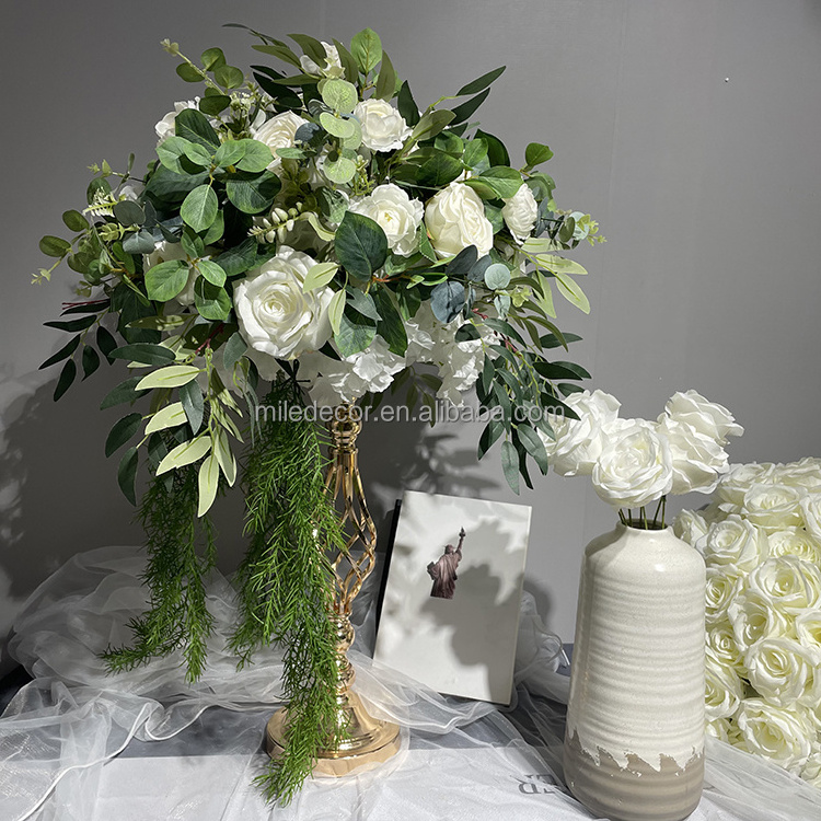 Wedding Centerpieces Silk Flower Arrangement Artificial Flower Ball For Wedding