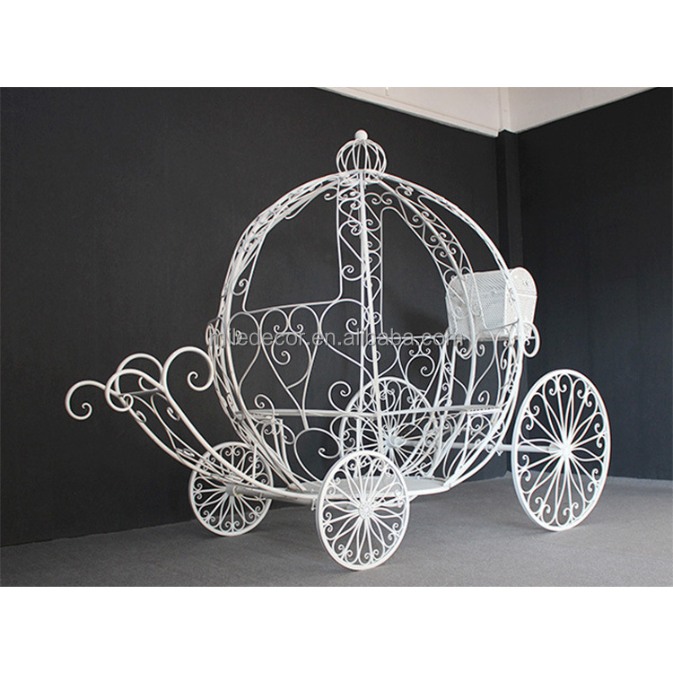 Custom Cinderella Carriage Wedding Centerpiece Event Decoration Pumpkin Style Cinderella Carriage