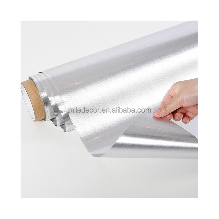 Wholesale Silver Adhesive Carpet Protection Film Mirror Wedding Adhesive Backed Carpet For Decoration