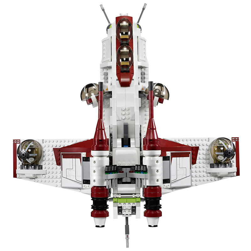 compatible77006 Hot Sale Star Series Wars Republic Gunship Spaceship Bricks Model Building Blocks Set Toys for Children