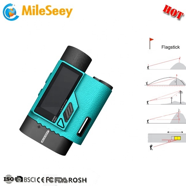 Mileseey PF3S golf laser 600m Long Range Telescope Digital Laser Rangefinders Golf Rangefinder