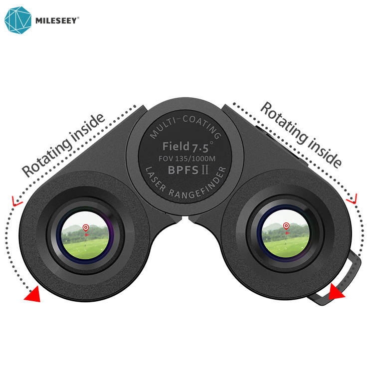 Mileseey BPFS2 1500M Outdoor Binoculars Laser Rangefinder Telescope For Sale