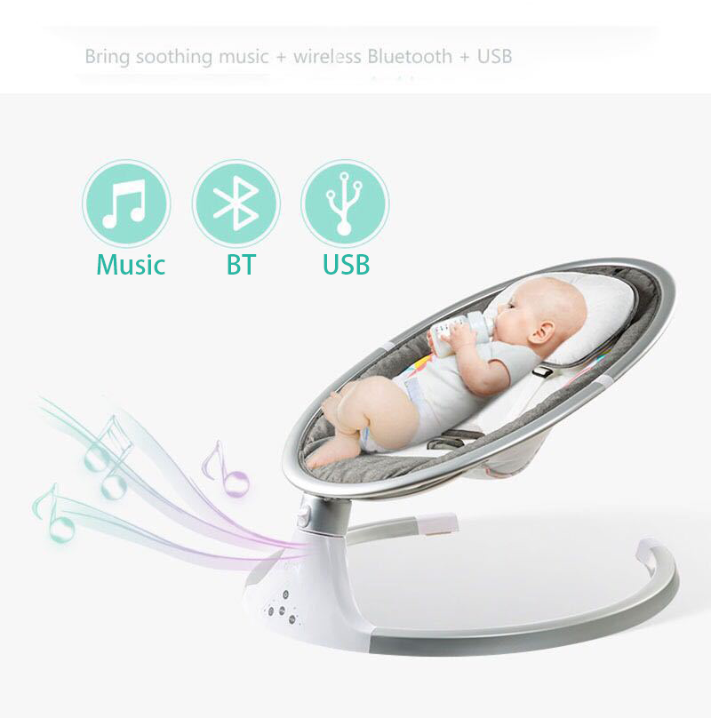 Portable Folding Rocking Chair Infant Baby Rocker to Toddler Rocker Baby Bouncer Chair