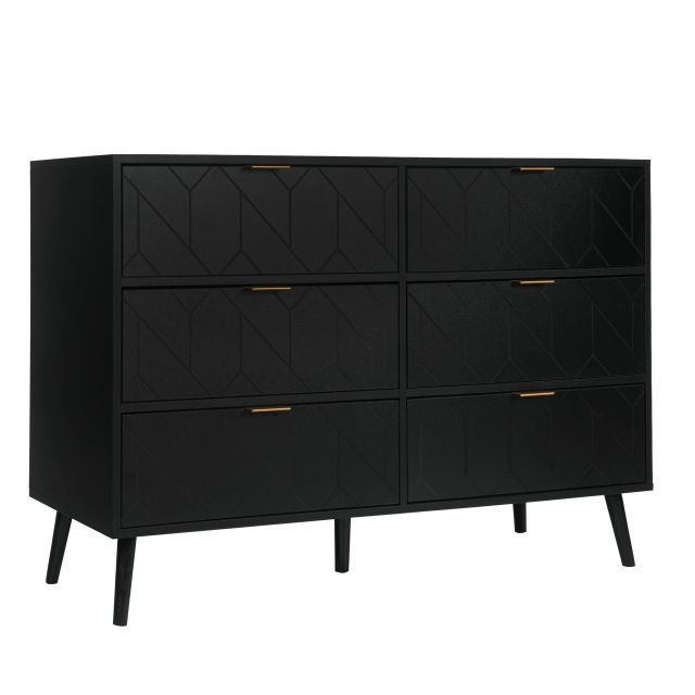 Drawers Bedroom Dresser Furniture Drawer modern 6 drawer storage organizer box dress for Living room