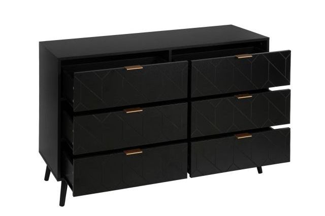 Drawers Bedroom Dresser Furniture Drawer modern 6 drawer storage organizer box dress for Living room