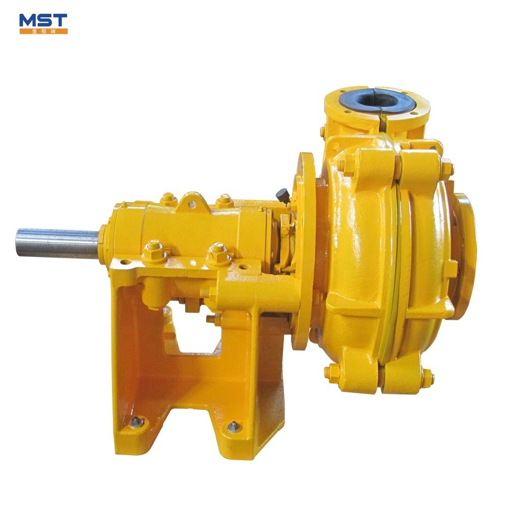 Speed Cement Powder Suction Electric Slurry Pump MAH Series 400-1000r/min High Pressure High Chrome Alloy