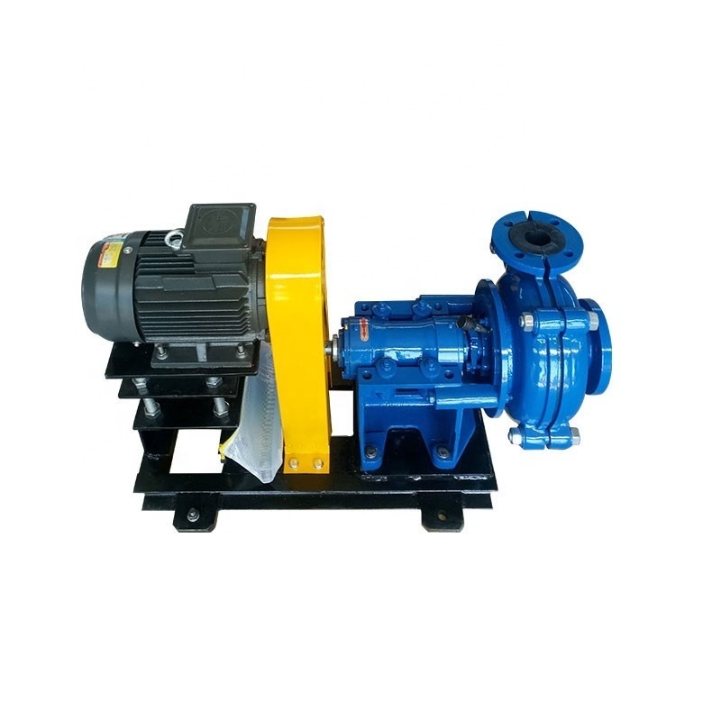 Speed Cement Powder Suction Electric Slurry Pump MAH Series 400-1000r/min High Pressure High Chrome Alloy