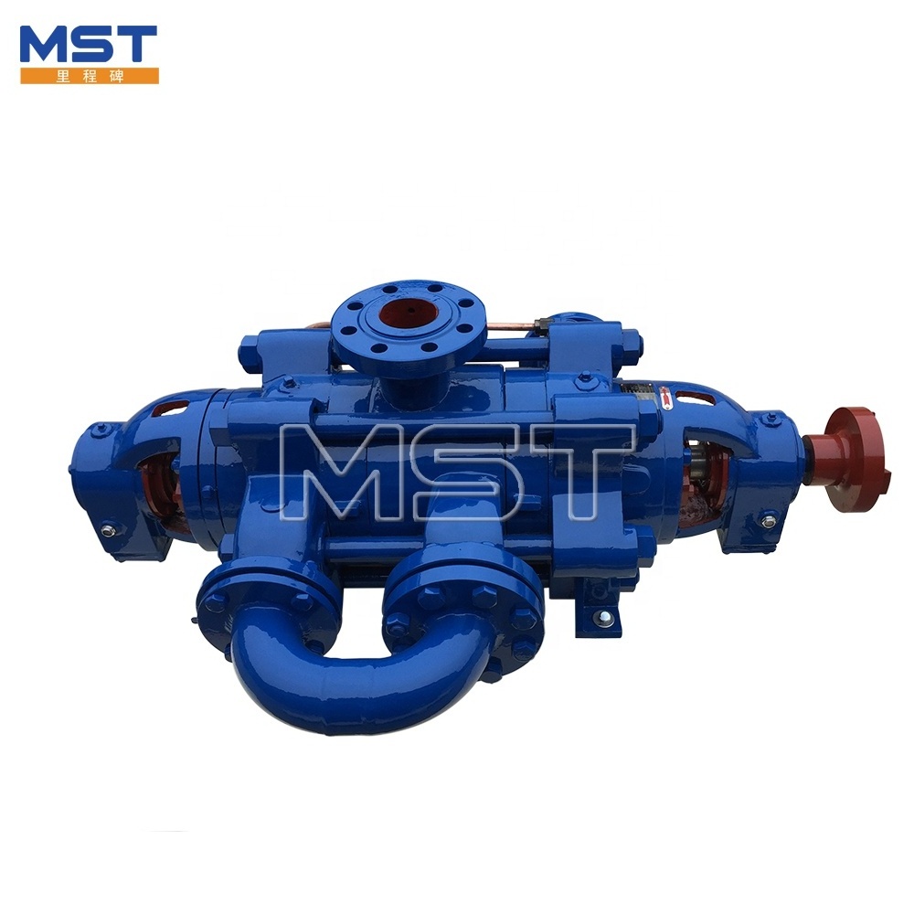 High efficiency Self-balancing no leak multistage high head water pump to transfer hot water oil