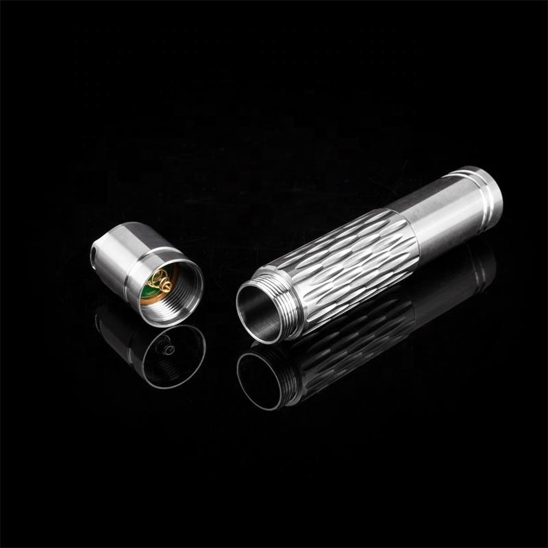 Titanium Alloy Mini led Flashlight Outdoor EDC Tool Rechargeable Keychain Torch Flash light