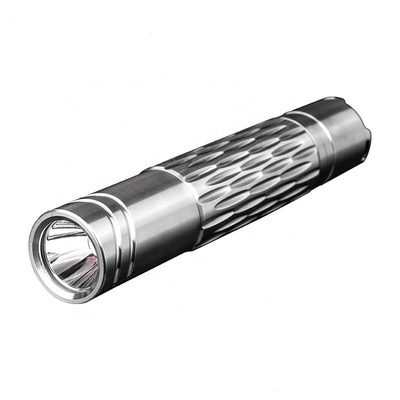 Titanium Alloy Mini led Flashlight Outdoor EDC Tool Rechargeable Keychain Torch Flash light