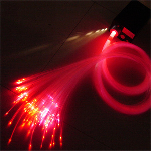 0.5mm 0.75mm 1mm 1.5mm 2mm 2.5mm 3Mm Glow In Dark Led Light Up Pmma Optic Fiber