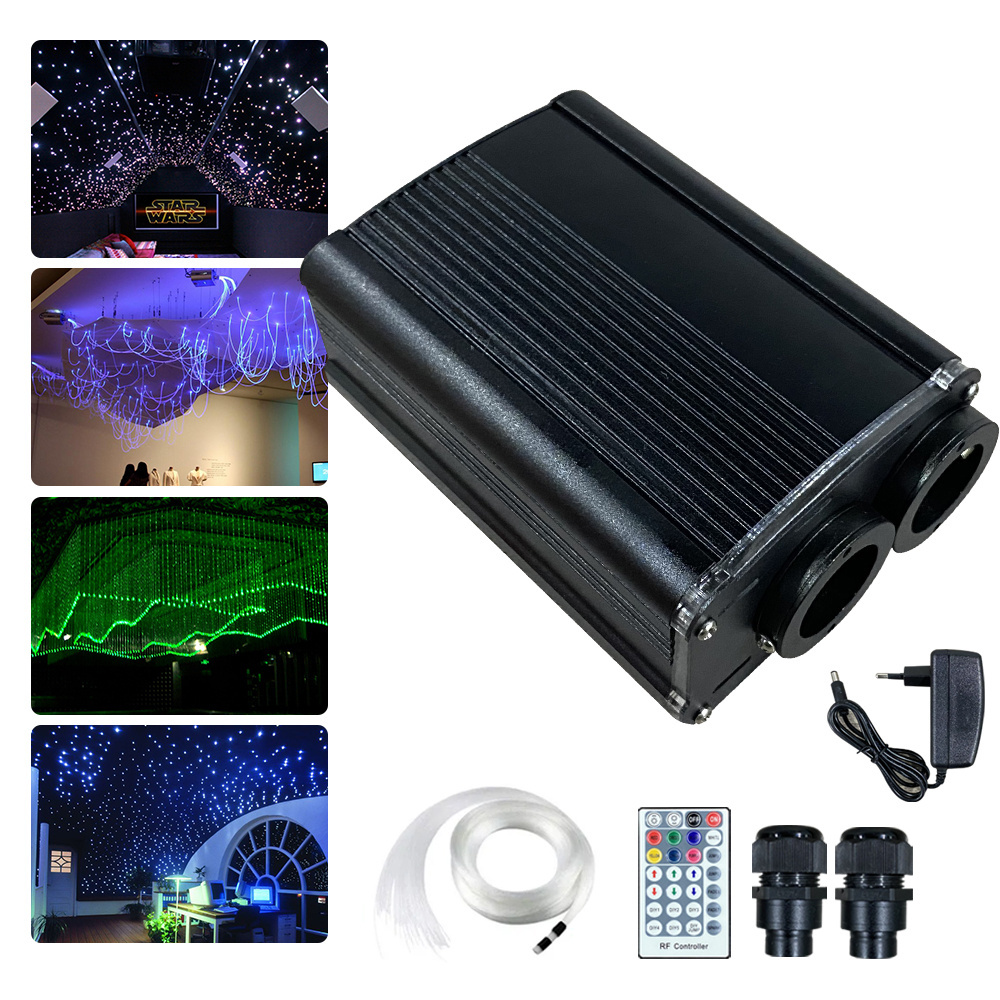 Twinkle LED Star Ceiling Kit Fiber Optic engine with APP Control LED Light illuminator