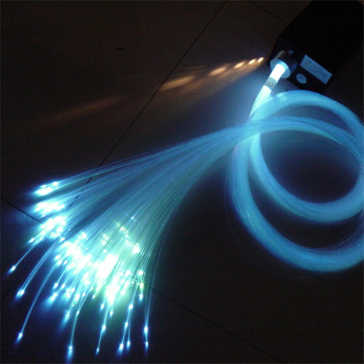 0.5mm 0.75mm 1mm 1.5mm 2mm 2.5mm 3Mm Glow In Dark Led Light Up Pmma Optic Fiber