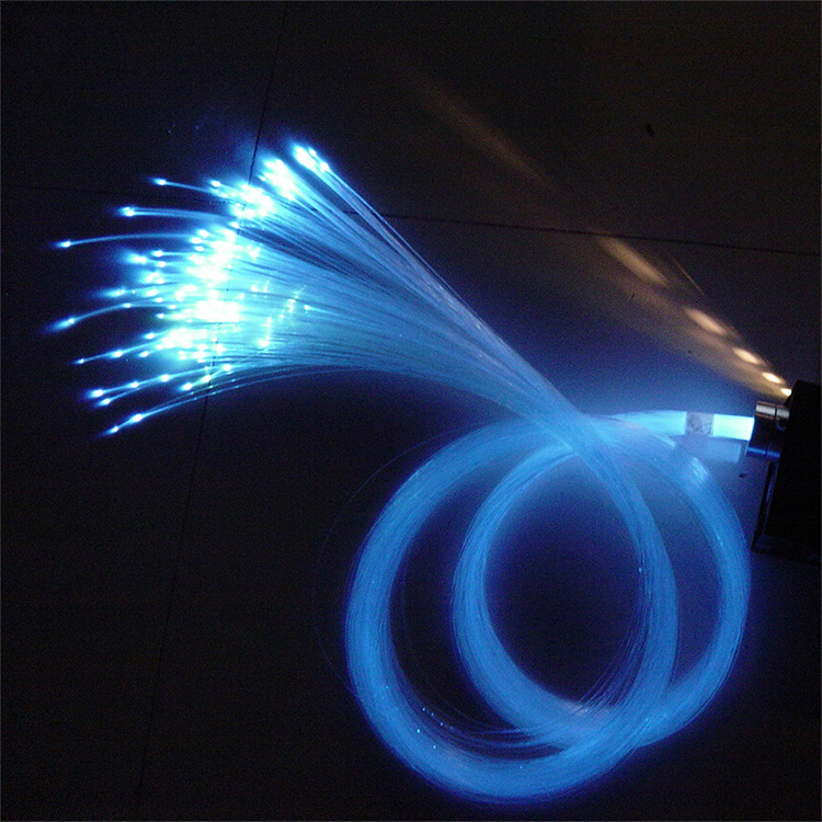 0.5mm 0.75mm 1mm 1.5mm 2mm 2.5mm 3Mm Glow In Dark Led Light Up Pmma Optic Fiber