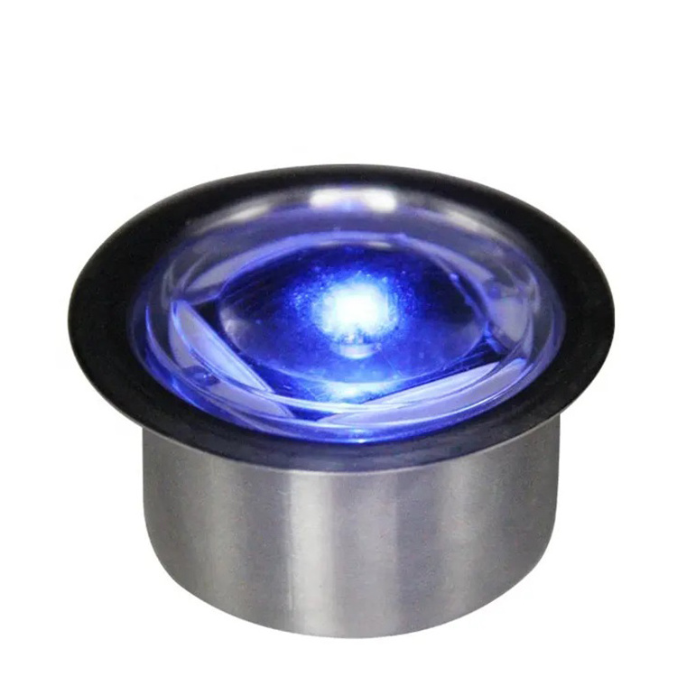 Solar step lamp, solar photovoltaic stainless steel, high pressure IP68 waterproof