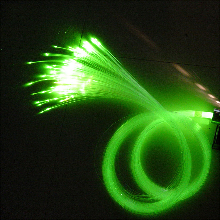 0.5mm 0.75mm 1mm 1.5mm 2mm 2.5mm 3Mm Glow In Dark Led Light Up Pmma Optic Fiber