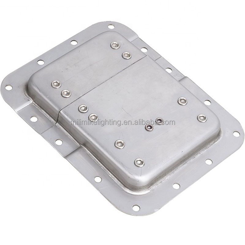 Adjustable Toolbox Toggle Door Dish Latch Metal Stamping Polished Stainless Steel Toggle Latch With Hasp Lock Draw Latch