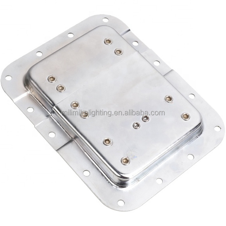 Adjustable Toolbox Toggle Door Dish Latch Metal Stamping Polished Stainless Steel Toggle Latch With Hasp Lock Draw Latch