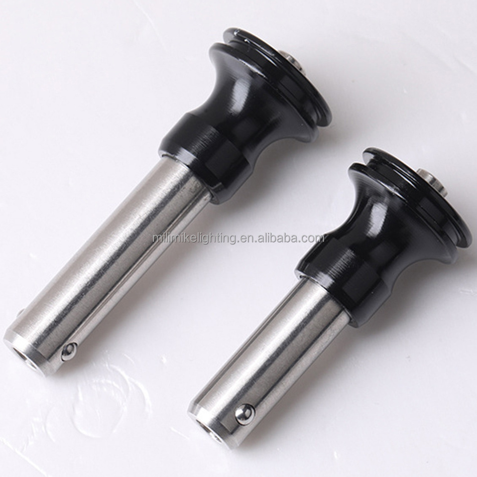 Spring Loaded Pins Plunger Push button handle spring loaded ball locking pin Stainless steel Quick Release Ball lock Pin