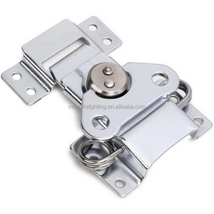 China factory produced heavy duty steel eco-friendly chrome plated crate latch twist latch Iron spring loaded butterfly latch