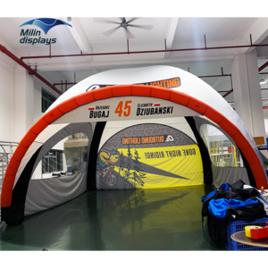 Outdoor Sports Racing Tent Advertising Spider X  Air Dome Gazebo Custom Brand Trade Show Inflatable Tent for Sale