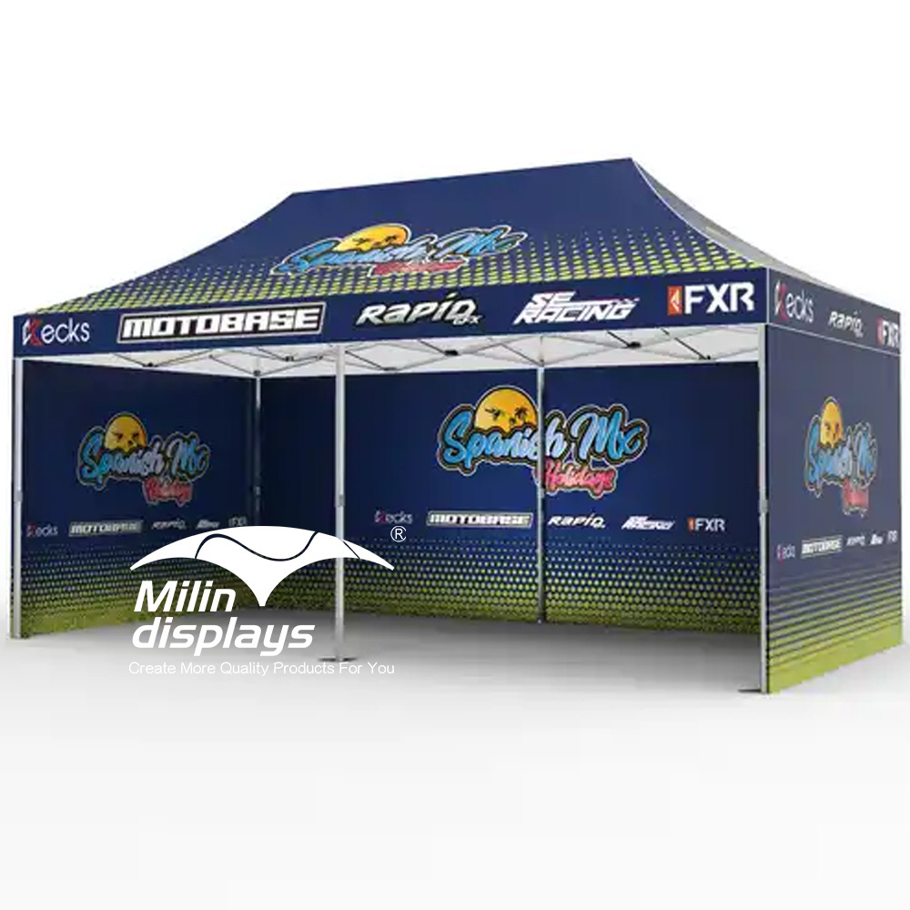 10x20ft Heavy Duty Aluminium Event Tents Outdoor Waterproof Racing Sports Tent Pop Up Gazebo Tent