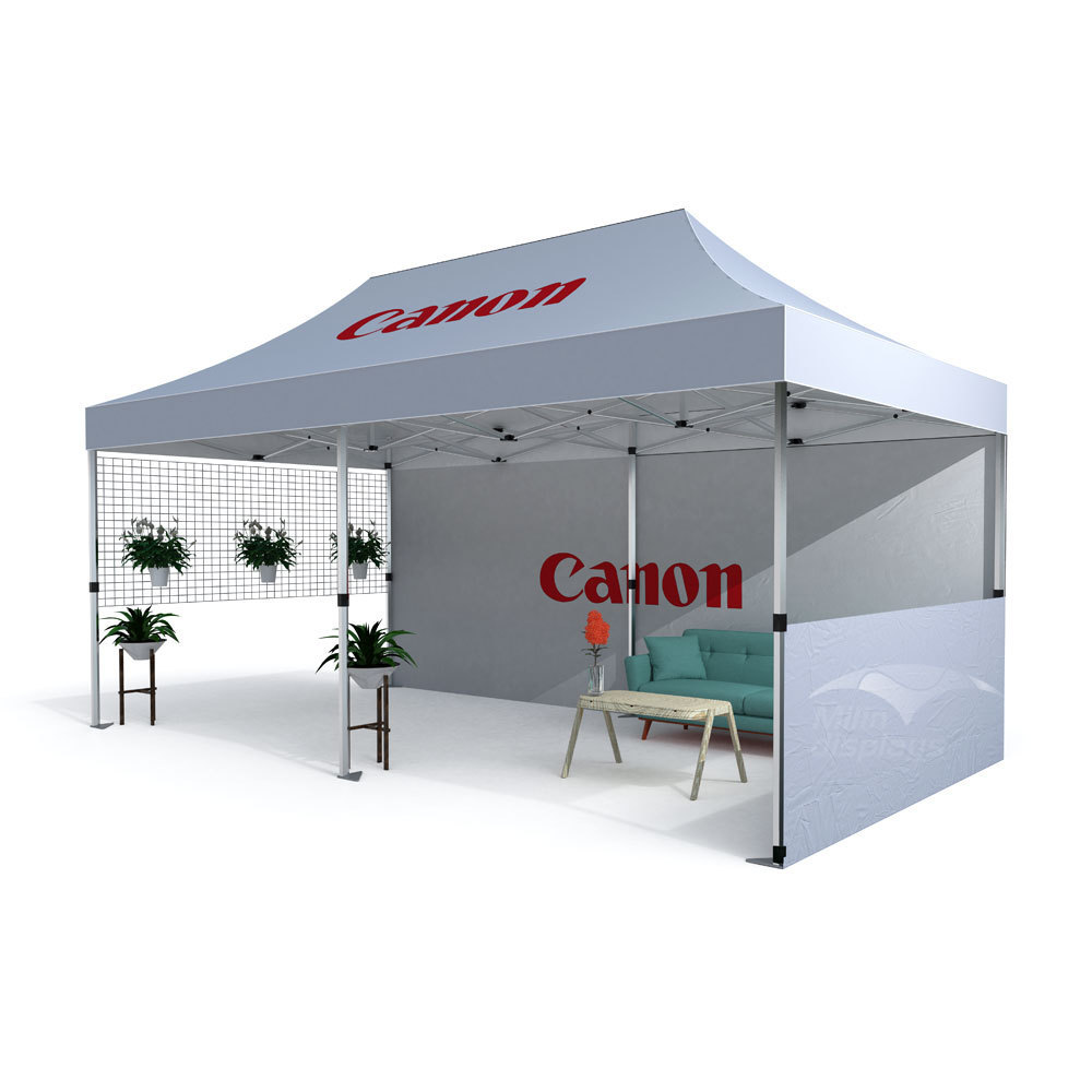 10X20 ft 10x10ft Custom Folding Printed Portable Pop Up Tent Canopy Outdoor Tent  for Trade Show Events