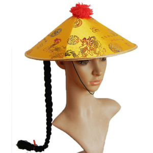 party Cone Cooli Chinese Hat /ancient China hat MH-0580