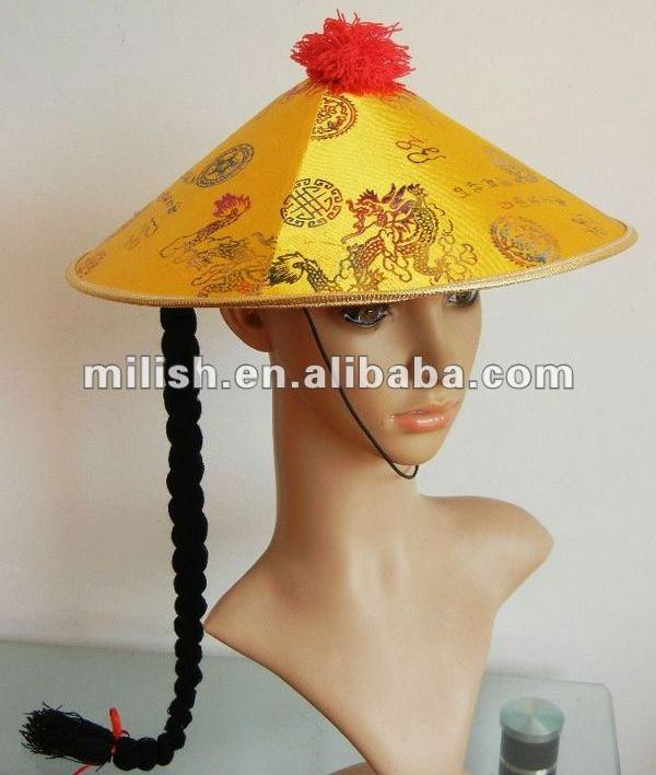 party Cone Cooli Chinese Hat /ancient China hat MH-0580