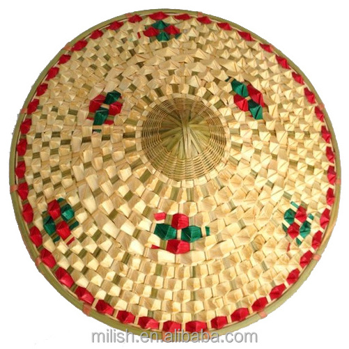 MH-3001 peasant farmer labor Asian Coolie Rice Patty Sun bamboo hat