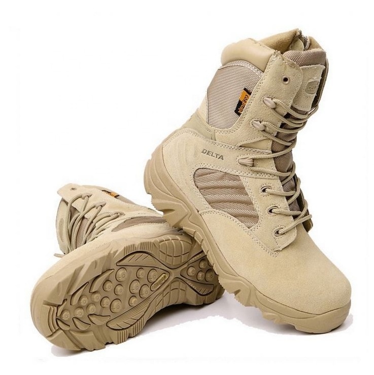 Delta High-top Combat Leather Outdoor Desert Tactical Boots