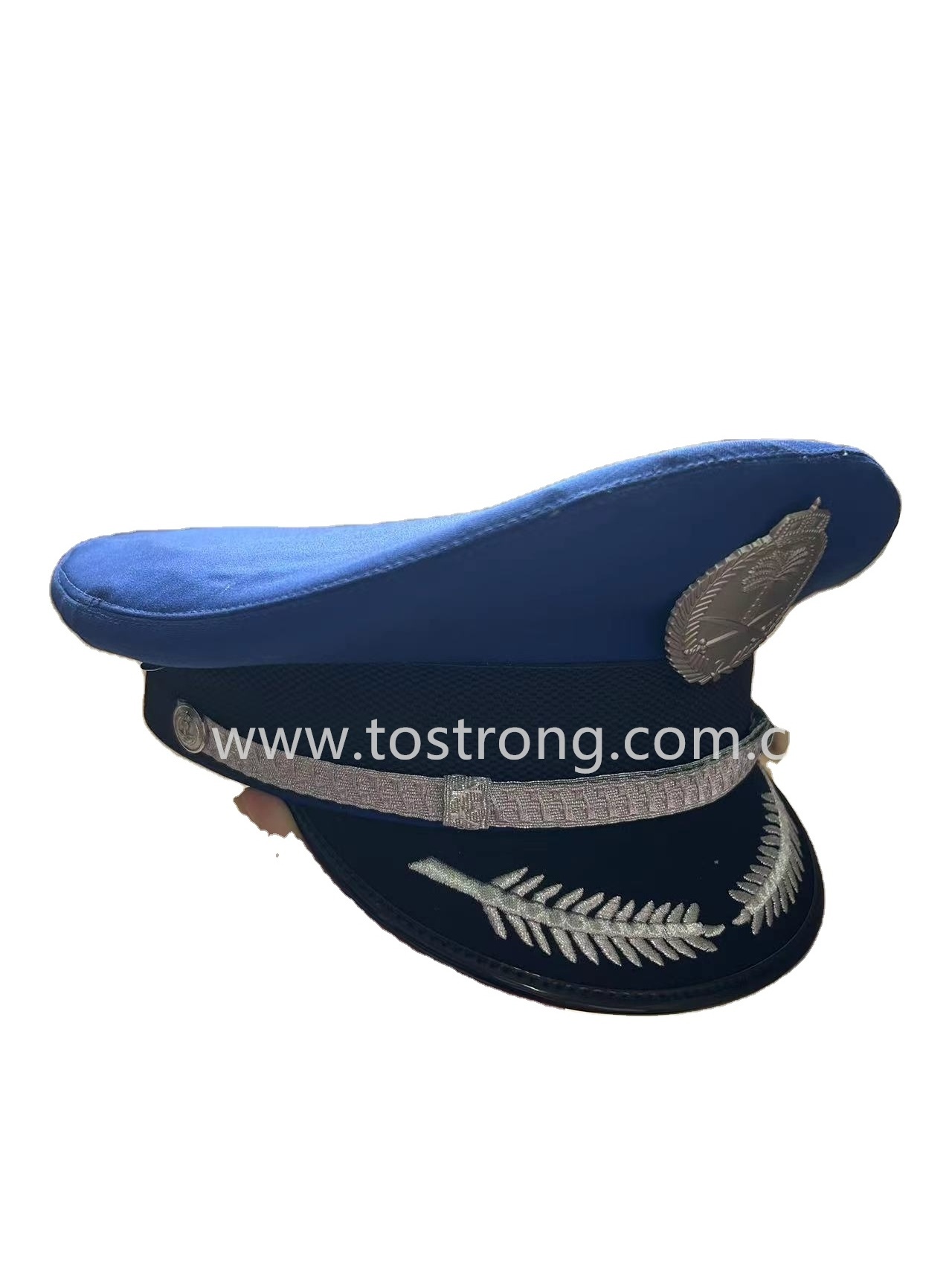 TOSTRONG Custom Wholesale cap for Ceremony Tactical Officer Hat Cap Professional Formal Captain Adjustable hats & caps